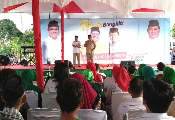 Posko Pemenangan Lukman Edy-Hardianto Diresmikan Posko Pemenangan Lukman Edy-Hardianto Diresmikani