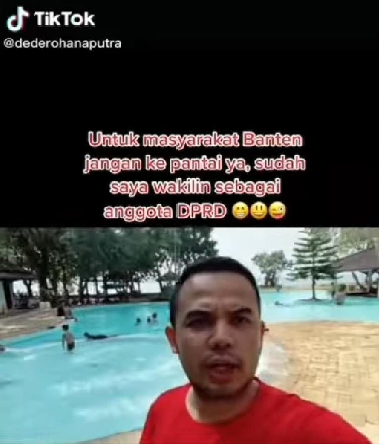 Niat Menghibur dan Unggah TikTok, Anggota DPRD Fraksi PAN ini Malah Dihujat Netizeni