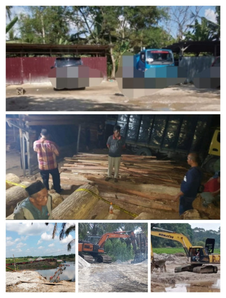 Kapolri Diminta Turunkan Tim ke Riau  terkait Sawmill, Illegal Mining, BBM Illegal.i