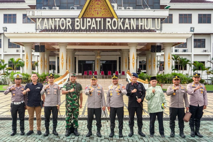 Kapolda Riau dan Danrem 031/Wira Bima Turun ke Rokan Hulu, Perkuat Stabilitas Wilayah di Tengah Dinamika Konflik Lahan