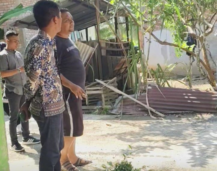 Pengerjaan penataan drainase lingkungan Dusun Teratak, Desa Sipungguk Pengerjaan penataan drainase lingkungan Dusun Teratak, Desa Sipungguki
