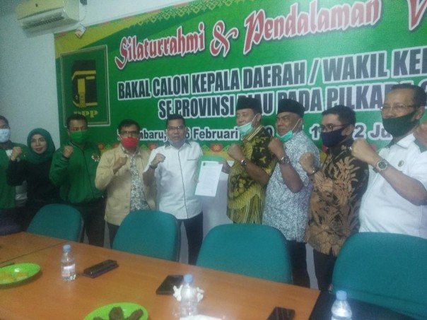 Pasangan Asri - Fuad Terima SK Dukungan dari PPPi