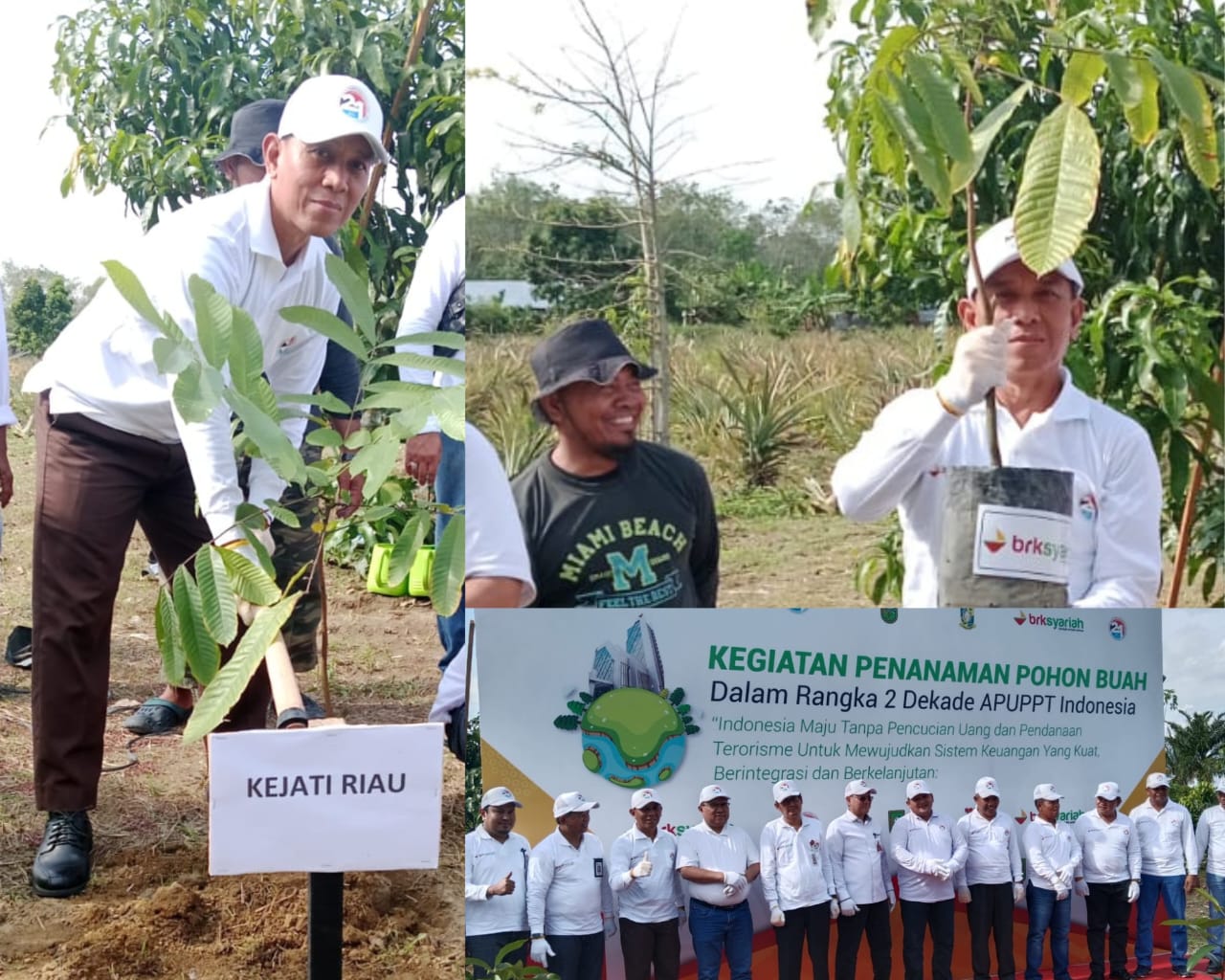 ASISTEN TINDAK PIDANA KHUSUS KEJAKSAAN TINGGI RIAU HADIRI KEGIATAN PENANAMAN POHON SEBAGAI RANGKAIAN ACARA DUA DEKADE GERAKAN APUPPT INDONESIA ASISTEN TINDAK PIDANA KHUSUS KEJAKSAAN TINGGI RIAU HADIRI KEGIATAN PENANAMAN POHON SEBAGAI RANGKAIAN ACARA DUA DEKADE GERAKAN APUPPT INDONESIAi