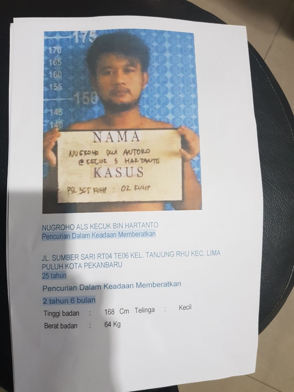 Begini Kronologi Kaburnya Satriandi yang Pernah Lompat Dari Hotel Aryaduta Begini Kronologi Kaburnya Satriandi yang Pernah Lompat Dari Hotel Aryadutai