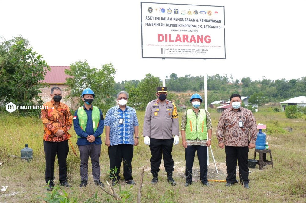 Satgas BLBI Amankan Aset Negara di Kota Pekanbaru Satgas BLBI Amankan Aset Negara di Kota Pekanbarui