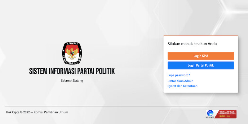 Perludem Minta KPU Jamin Keamanan Data di Sipol Perludem Minta KPU Jamin Keamanan Data di Sipoli