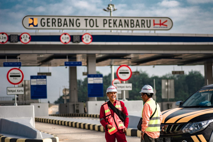Masuk Tol Pekanbaru-Dumai Segera Berbayar Masuk Tol Pekanbaru-Dumai Segera Berbayari