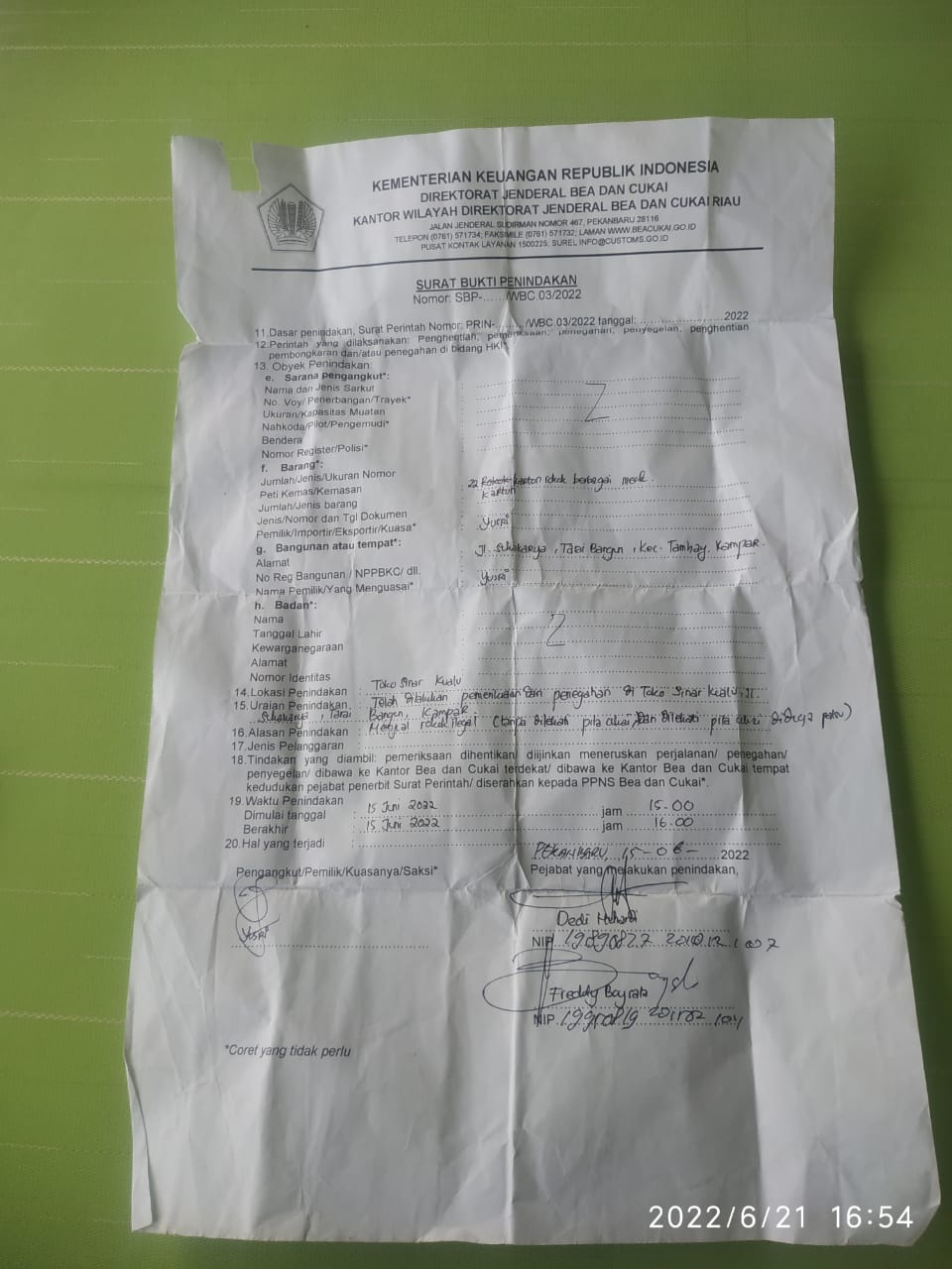 Seperti Apa Proses Menegakan Hukum Kanwil Bea Cukai Riau, Dalam Penanganan Rokok Ilegal.. Seperti Apa Proses Menegakan Hukum Kanwil Bea Cukai Riau, Dalam Penanganan Rokok Ilegal..i