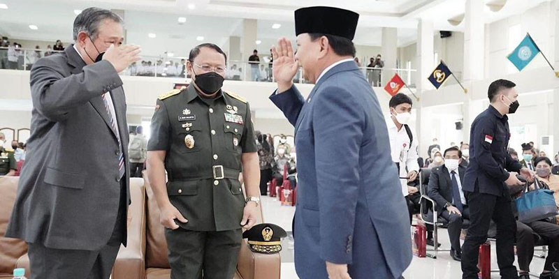 Pertemuan dengan SBY Bobot Politiknya Tinggi, Prabowo Kirim Sinyal ke PDIP Dirinya Punya Daya Tawar Pertemuan dengan SBY Bobot Politiknya Tinggi, Prabowo Kirim Sinyal ke PDIP Dirinya Punya Daya Tawari