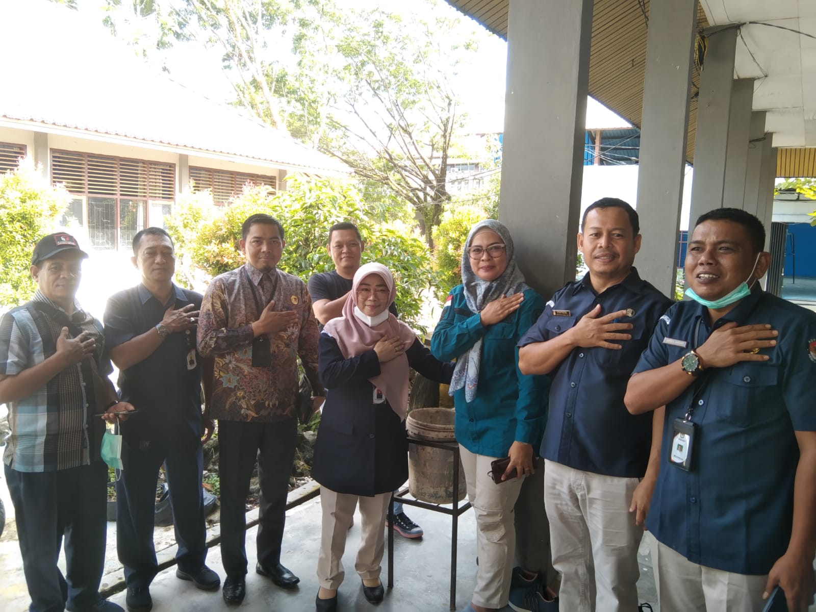 Ratusan Calon Anggota PPK Ikuti Tes CAT, ini Pesan Ketua KPU Kampari
