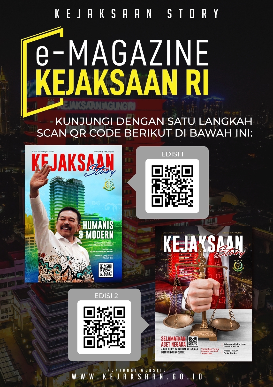 Jaksa Agung ST Burhanuddin Meluncurkan Program “Transformasi Digital Kejaksaan yang Modern Jaksa Agung ST Burhanuddin Meluncurkan Program “Transformasi Digital Kejaksaan yang Modern