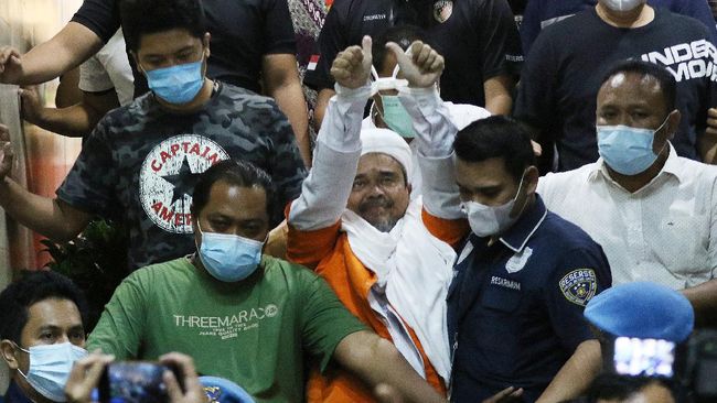 Deretan Politikus Pasang Badan Jamin Rizieq Shihab Tak Kabur