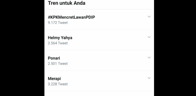 #KPKMencretLawanPDIP Trending Topic, Netizen: Kok Makin Amburadul Begini? #KPKMencretLawanPDIP Trending Topic, Netizen: Kok Makin Amburadul Begini?i