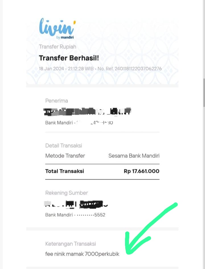 Viral Bukti Tf Fee Belasan Juta, Kades Aur Sati Diduga Dalang Pungli Proyek Revitalisasi Embung Danau Bokuok 2023 Viral Bukti Tf Fee Belasan Juta, Kades Aur Sati Diduga Dalang Pungli Proyek Revitalisasi Embung Danau Bokuok 2023i