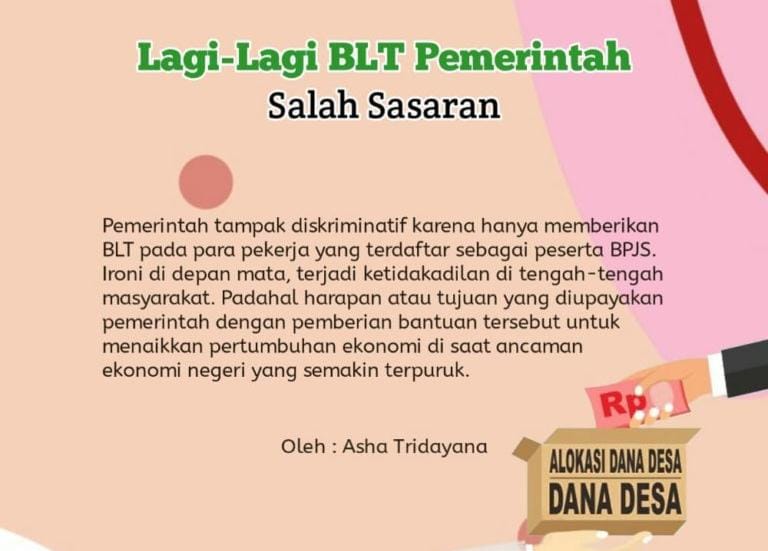 Camat Terlibat, BLT Desa Rimbo Panjang tidak tepat sasaran, ada anggota BPD orang kaya dapat bantuan Camat Terlibat, BLT Desa Rimbo Panjang tidak tepat sasaran, ada anggota BPD orang kaya dapat bantuani