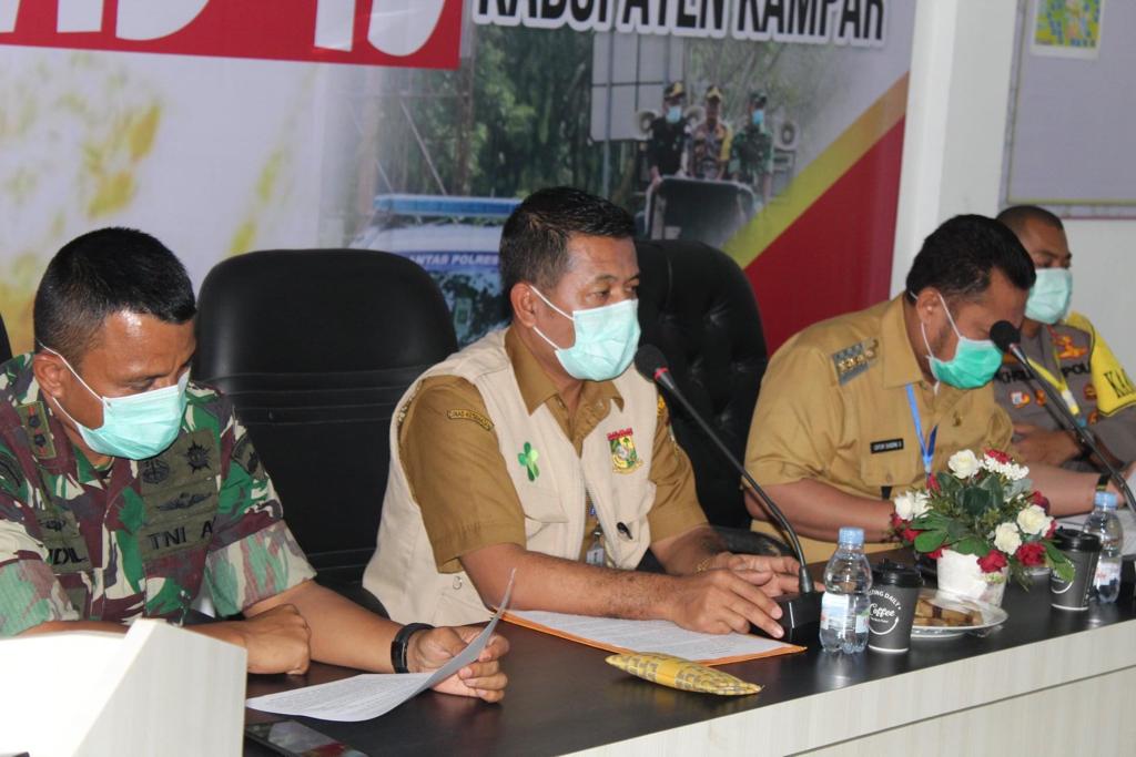Pemda Kampar Naikkan Status Siaga Jadi Tanggap Darurat Covid-19. Pemda Kampar Naikkan Status Siaga Jadi Tanggap Darurat Covid-19.i