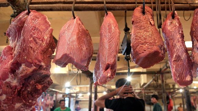 Pedagang Daging Sapi Mogok sampai Pengumuman Harga Baru Pedagang Daging Sapi Mogok sampai Pengumuman Harga Barui