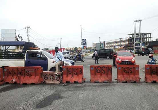 Jalan di 4 Kecamatan Pekanbaru akan Disekat Karena PSBM Jalan di 4 Kecamatan Pekanbaru akan Disekat Karena PSBMi