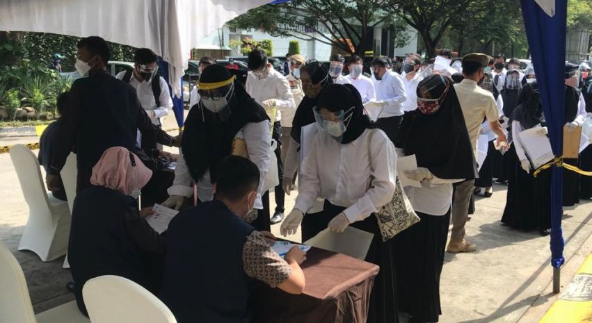 Hari Pertama SKD CASN, 109 Peserta Gugur Sebelum Ujian Dimulai Hari Pertama SKD CASN, 109 Peserta Gugur Sebelum Ujian Dimulaii