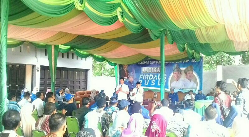 Kunjungi Perawang, Firdaus-Rusli Hargai Pengawasan Panwascam Tualang Kunjungi Perawang, Firdaus-Rusli Hargai Pengawasan Panwascam Tualangi