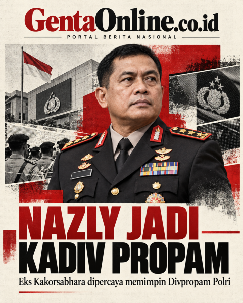 Anak Mantan Bupati Tapsel, Mahmud Nazly Harahap Ditunjuk Jadi Kadiv Propam Polrii