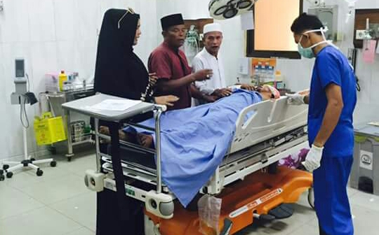 Pasca Selamat Dari Terkaman Beruang, Saruli Jalani Operasi Selama Enam Jam Pasca Selamat Dari Terkaman Beruang, Saruli Jalani Operasi Selama Enam Jami