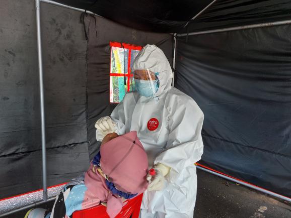 Pemko Dumai Gelar Tes Swab Massal Pemko Dumai Gelar Tes Swab Massali