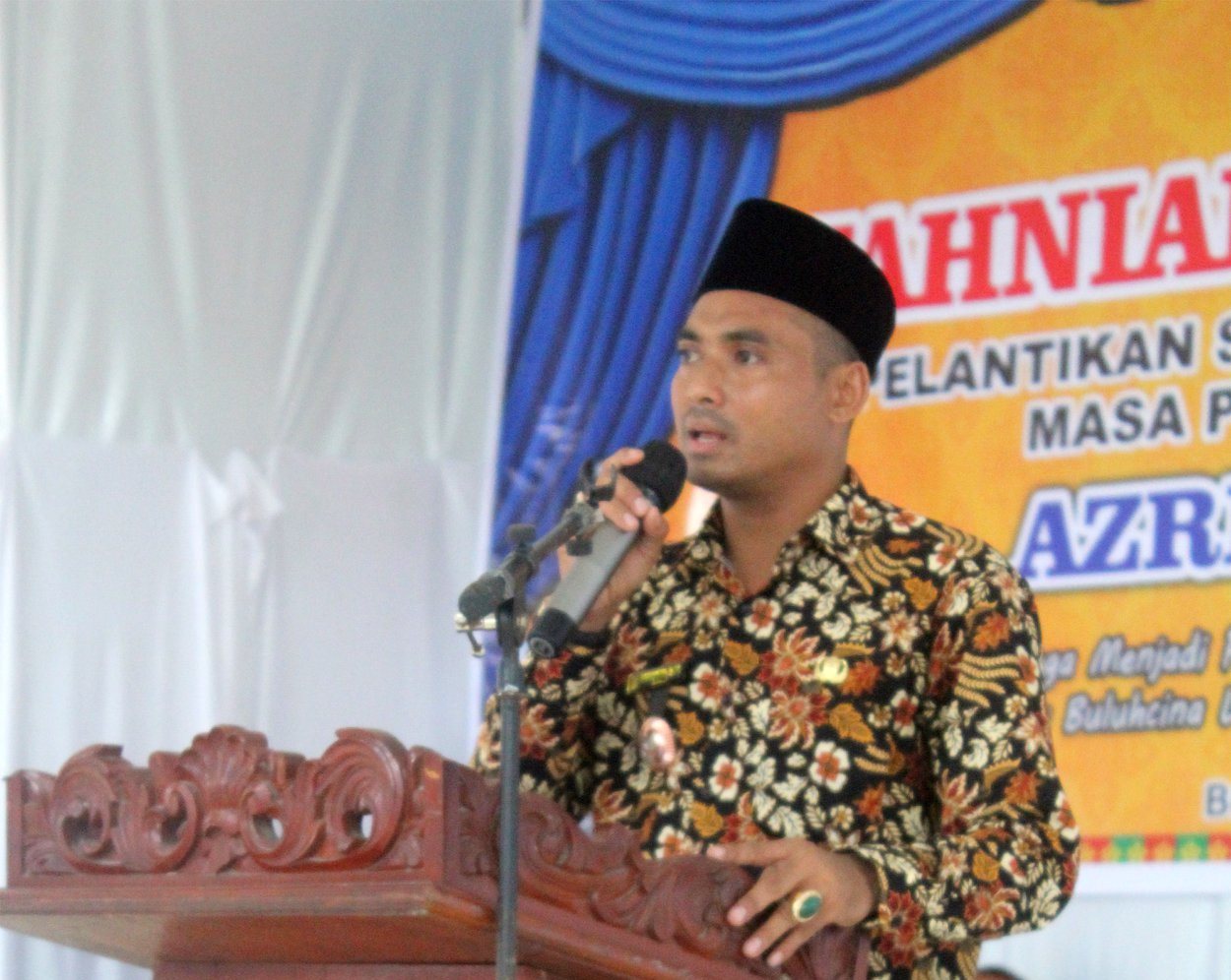 VIRAL, Demi Tangani Virus Corona, Kades di Kampar Riau Ini Sumbangkan Gaji 1 Bulan