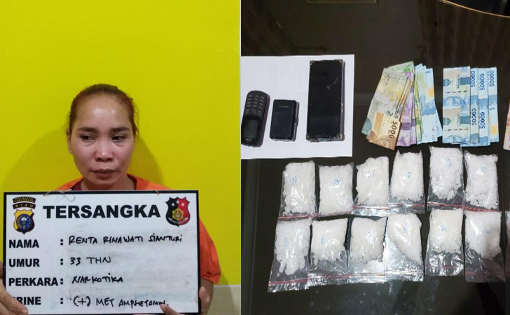 Polisi Temukan 1 Kg Sabu dalam Mesin Cuci