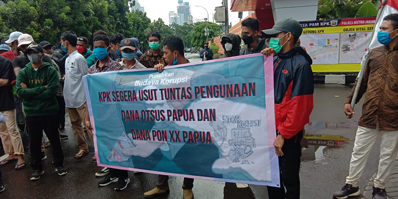 Mahasiswa dan Pelajar Papua Minta KPK Usut 10 Kasus Korupsi di Papua Mahasiswa dan Pelajar Papua Minta KPK Usut 10 Kasus Korupsi di Papuai