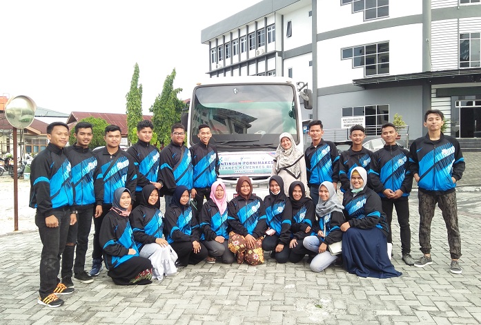 Poltekes Riau Lepas 19 Mahasiswa Ikuti Ajang Pornimakes di Bengkulu Poltekes Riau Lepas 19 Mahasiswa Ikuti Ajang Pornimakes di Bengkului