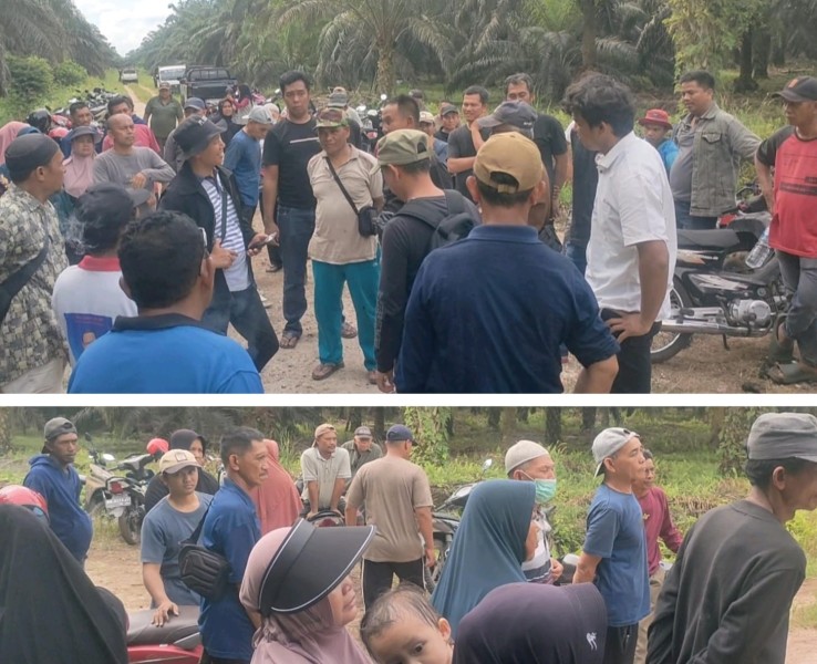 Warga Pantai Raja Halau Pemasangan Patok oleh Kelompok Hanafi Cs, Minta Pemerintah Turun Tangan Warga Pantai Raja Halau Pemasangan Patok oleh Kelompok Hanafi Cs, Minta Pemerintah Turun Tangani