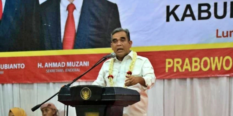Pastikan Capres Hanya Prabowo, Muzani: Kader yang Tidak Ingin Ikut Rombongan, Saya Minta Turun Pastikan Capres Hanya Prabowo, Muzani: Kader yang Tidak Ingin Ikut Rombongan, Saya Minta Turuni