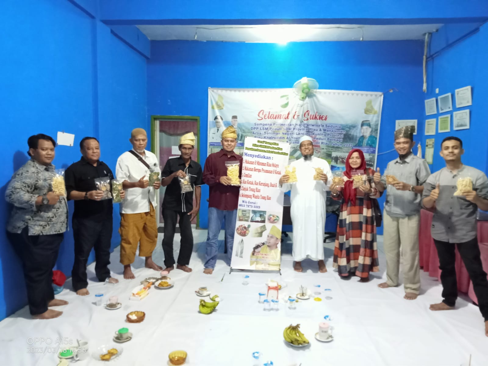 PADAN Riau Dan DPP LSM Peduli SDM Provinsi Riau Sukses Gelar Doa Keberkahan Ramadhan Sekaligus Luncurkan Gerai Young Riau Mitra UMKM Padan Riaui