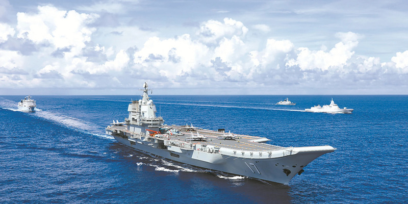 Kapal Induk Shandong China Ketahuan Berlayar di Selat Taiwan