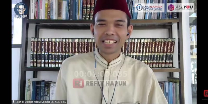 Ceramahnya Dianggap Ekstrem oleh Singapura, UAS: Itu Bagian dari Ajaran Agama, Saya akan Tetap Menga Ceramahnya Dianggap Ekstrem oleh Singapura, UAS: Itu Bagian dari Ajaran Agama, Saya akan Tetap Mengai