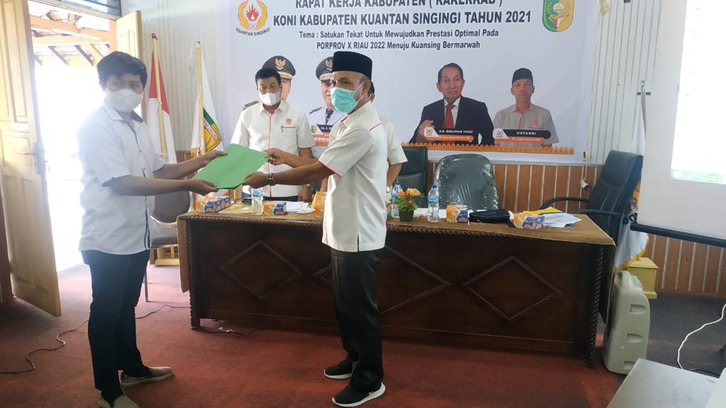 Resmi Menjadi Anggota KONI, ESI Kuansing Siap Berikan Prestasi Terbaik Untuk Daerah Resmi Menjadi Anggota KONI, ESI Kuansing Siap Berikan Prestasi Terbaik Untuk Daerahi