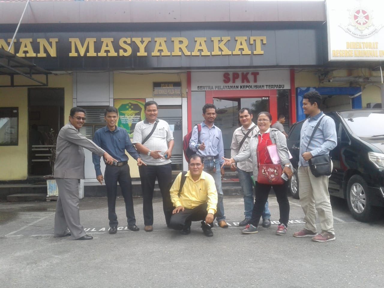 Diduga Dibalik Pencemaran Nama Baik Wartawan ada Bacaleg DPRD, Kuasa Hukum Bupati Bengkalis Dilapor i