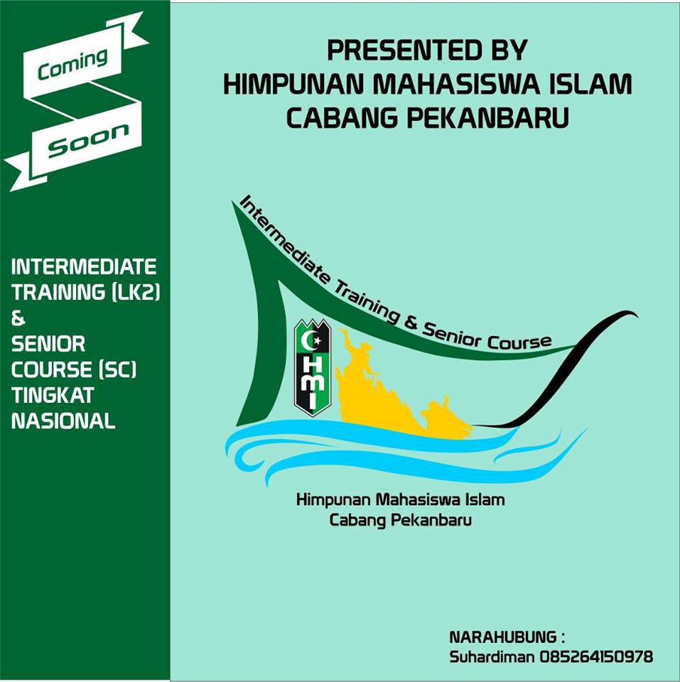 Akhir Bulan April, Hmi Pekanbaru Gelar LK II dan SC Tingkat Nasional Akhir Bulan April, Hmi Pekanbaru Gelar LK II dan SC Tingkat Nasionali