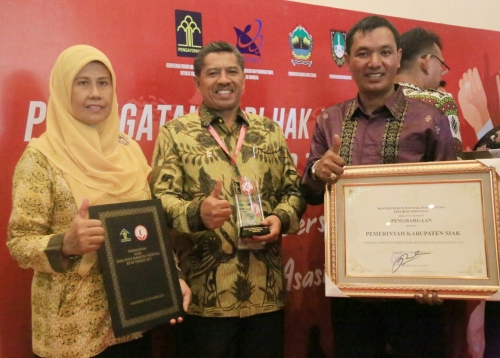 Ketigakalinya, Siak Kembali Raih Penghargaan Peduli HAM