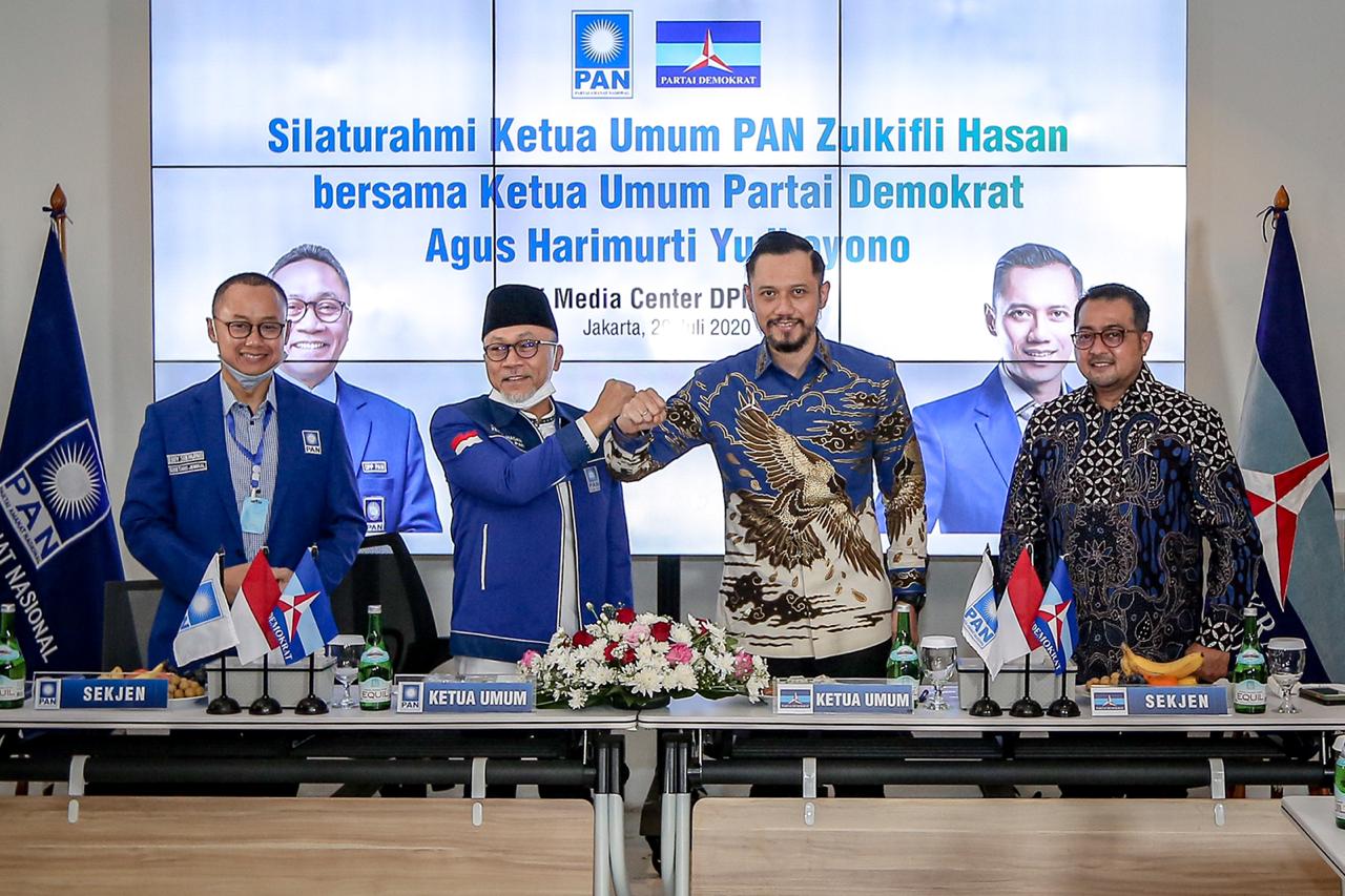 Ketum AHY Silaturahmi ke DPP PAN Ketum AHY Silaturahmi ke DPP PANi