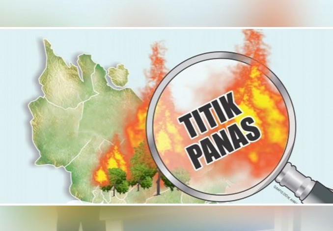 Hari Ini Terdeteksi 28 Hotspot di Riau Hari Ini Terdeteksi 28 Hotspot di Riaui