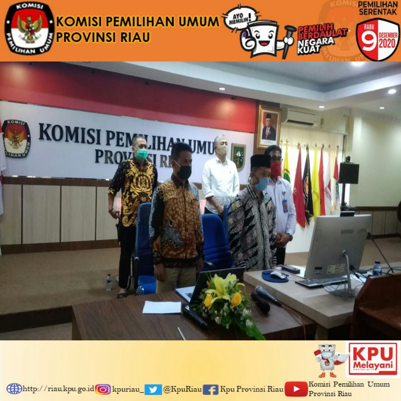 KPU Riau Gelar Apel Akbar Badan Adhoc PPK KPU Riau Gelar Apel Akbar Badan Adhoc PPKi