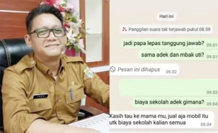 Waduh, Kadis PUPR Pelalawan Diduga Selingkuh dan Telantarkan Anak, Nyuruh Jual Mobil Untuk Bayar Uang Sekolahi