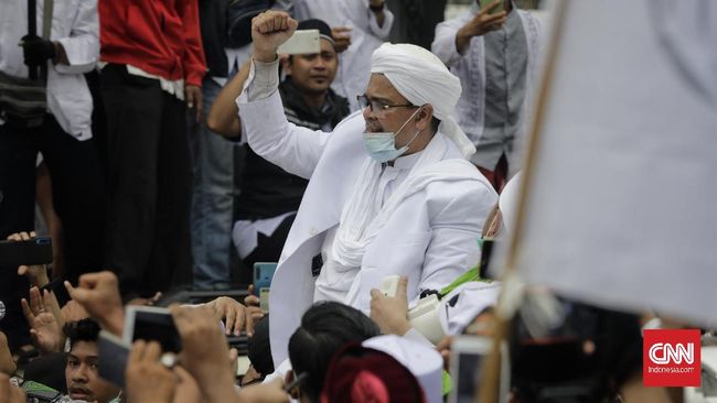 Rizieq Diperiksa Polisi Hari Ini, Diimbau Tak Bawa Massai
