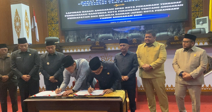 APBD Pekanbaru 2026 Akhirnya Disahkan, Sempat Mandek hingga Alokasi Pokir DPRD Disepakatii