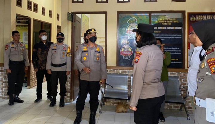 Kapolres Siak Pimpin TPTKP di Polsek Sabak Auh Kapolres Siak Pimpin TPTKP di Polsek Sabak Auhi