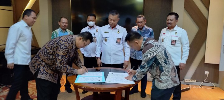 PT SS dan PT. SPS BUMD Siak Teken MoU dengan Koperasi Kemenkopolhukam