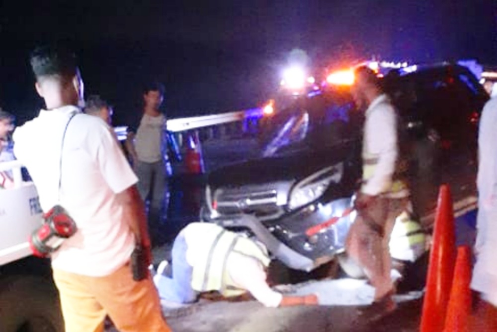 Kecelakaan Terjadi di Jalan Tol Pekanbaru-Dumai Kecelakaan Terjadi di Jalan Tol Pekanbaru-Dumaii
