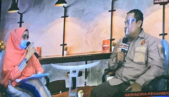 Ketua Komnas PA Riau hadiri Talkshow Gerindrai